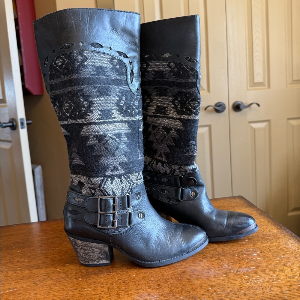 Naughty Monkey Leather Boots